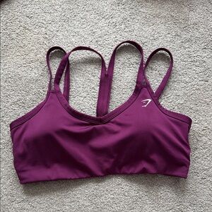 GYMSHARK Purple Sports Bra